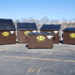Front Load waste container in the Greater Boston area