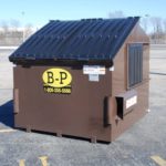 Eight-yard container in the Greater Boston area