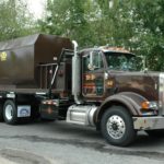 B-P Trucking Inc's roll-off truck