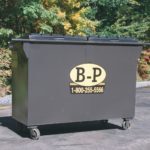 2-yard rear load container by B-P Trucking Inc