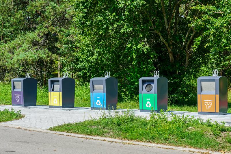 Waste Recycling Bins Containers in the Greater Boston Area